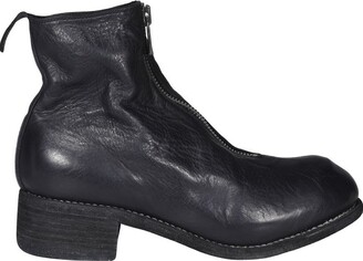 Guidi PL1 Front Zipped Ankle Boots