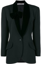 Thumbnail for your product : Jean Louis Scherrer Pre-Owned Bow-Detail Tuxedo Jacket