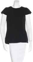 Thumbnail for your product : J. Mendel Silk Cap Sleeve Top