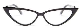 Ellen Tracy Cat Eye Acetate Frame Reading Glasses