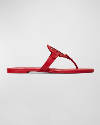 Tory Burch Miller Soft Leather Sandals - ShopStyle
