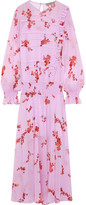Thumbnail for your product : Preen Line Gilda Ruffle-trimmed Floral-print Chiffon Maxi Dress