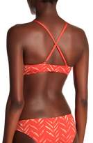 Thumbnail for your product : Dolce Vita Front Lace Up Bra Bikini Top