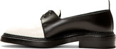 Thumbnail for your product : Yang Li Black & White Modified Saddle Shoes