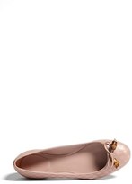 Thumbnail for your product : Gucci 'Sylvie' Bamboo Bow Ballet Flat