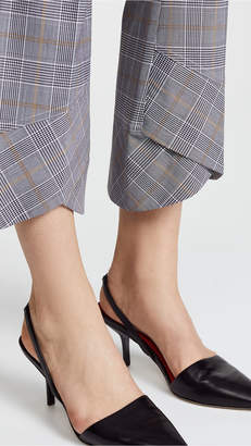Robert Rodriguez Plaid Cropped Trousers