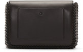 Thumbnail for your product : Paco Rabanne Black Leather Disc Shoulder Bag