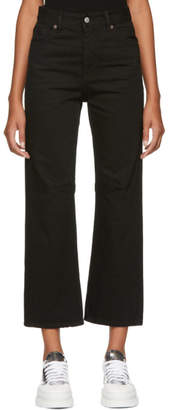 MM6 MAISON MARGIELA Black Garment-Dyed Jeans