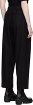 Thumbnail for your product : AMOMENTO Black Garconne Trousers