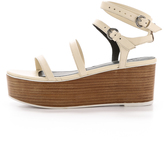 Thumbnail for your product : Tibi Aiko Flatform Sandals