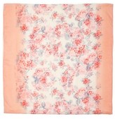 Thumbnail for your product : David & Young 'Rose' Floral Infinity Scarf (Juniors)