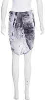 Thumbnail for your product : Helmut Lang Draped Mini Skirt