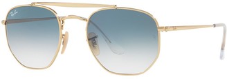 Ray-Ban RB3648 Women's The Marshal Square Sunglasses