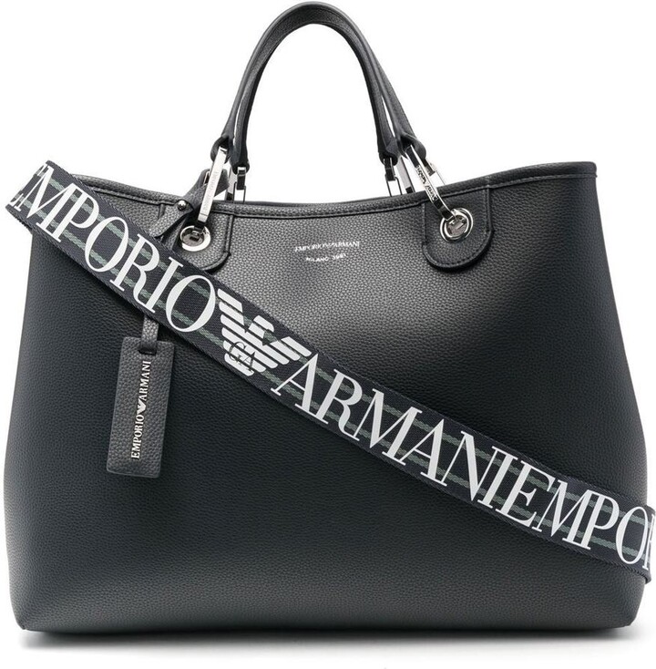 Emporio Armani Blue Handbags | ShopStyle