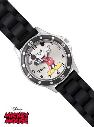 Lacoste Tu Disney Mickey Mouse Black Silicone Strap Watch