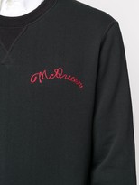 Thumbnail for your product : Alexander McQueen Embroidered Logo Sweater
