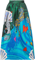 Mary Katrantzou - Bowles Surreal skirt - women - coton/Spandex/Elasthanne - 8