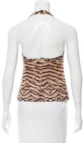 Thumbnail for your product : Roberto Cavalli Printed Halter Top