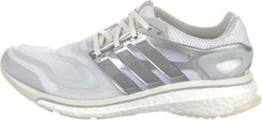 Kith x Adidas Mesh Low Top Athletic Sneakers Silver Round-Toes Lace-Up Closure at Uppers Size not listed, estimated from measurements.