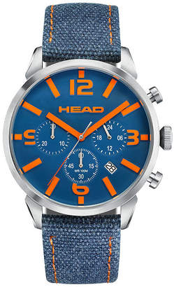 Head Unisex Blue Strap Watch-He-006-03