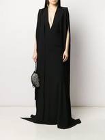 Thumbnail for your product : Alex Perry Plunge Style Cape Dress