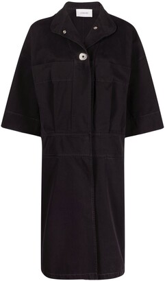 Lemaire Short-Sleeve Cotton Coat
