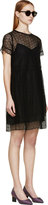 Thumbnail for your product : Marc Jacobs Black Layered Broderie Anglaise Dress
