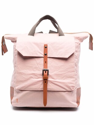 Ally Capellino Colour-Block Buckle Backpack