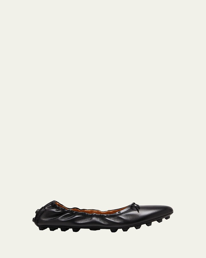 Tod's Gommini Leather Ballet Flats