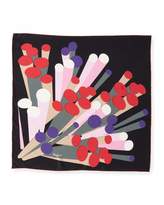 Thumbnail for your product : Marc Jacobs Geo Spots Square Silk Scarf