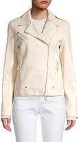 Thumbnail for your product : Lafayette 148 New York Bernice Leather Moto Jacket
