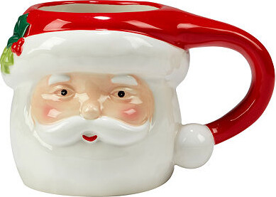 Certified International Holiday Magic Santa 4-pc. Mug Set