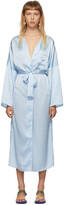 Thumbnail for your product : I'm Sorry by Petra Collins SSENSE Exclusive Blue Graphic Morning Gown