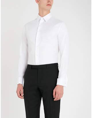 Emporio Armani Modern-fit cotton shirt
