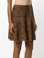 Thumbnail for your product : D-Exterior D.Exterior patterned flare skirt