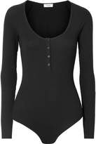 Thumbnail for your product : Alix Horatio Ribbed Stretch-modal Bodysuit