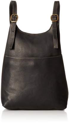 Le Donne Leather Women's Sling Backpack Purse