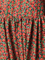 Thumbnail for your product : L'Autre Chose Tomato-Print Ruffled Shift Dress