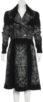 Diane von Furstenberg Wool Long Coat
