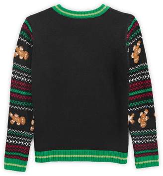 33 Degrees Little Boy's Holiday T-Rex Tree Sweater