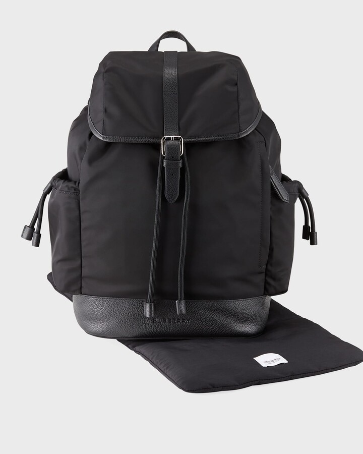 burberry baby changing backpack