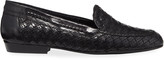 Thumbnail for your product : Sesto Meucci Nellie Woven Perforated Leather Loafer