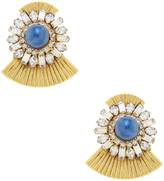 Thumbnail for your product : Elizabeth Cole Gold, Swarovski Crystal, & Faux Pearl Drop Earrings