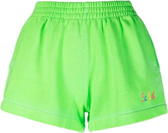 MC2 Saint Barth Cate Pull-Up Velvet Shorts