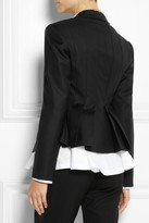 Thumbnail for your product : McQ Wool-twill peplum blazer