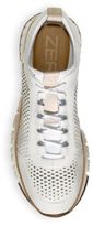 Thumbnail for your product : Cole Haan ZeroGrand Laser-Cut Leather Sneakers