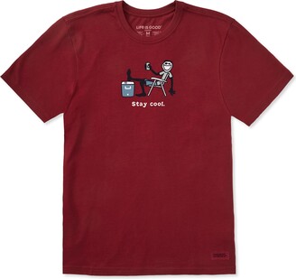 Life Is Good M Crusher Tee Unplug In The Outdo Mosgrn