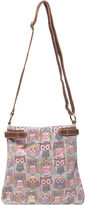 Thumbnail for your product : Wet Seal Owl Print Crossbody Bag