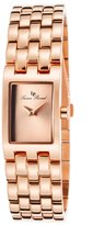Thumbnail for your product : Lucien Piccard Kensington Rose-Tone Steel and Dial