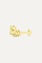 Thumbnail for your product : Jennifer Meyer Extra Small Arrow 18-karat Gold Earrings